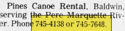 Motel BBT (Pines Motel) - May 22 1986 Ad (newer photo)